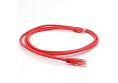 Vcom NP611B-R-10.0 Cat6 10.0MT Kırmızı Utp Patch Kablo