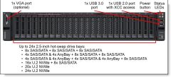 LENOVO 7D76A024EA SR650 V3 Xeon Gold 5418Y (24C 2.0GHz 45MB Cache-185W), 64 GB, 4800MHz, 1x1100W