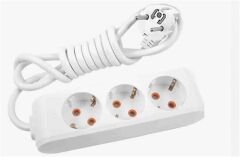 Viko Multi-Let Vm33 3lü 3mt Topraklı Kablolu (90113303)