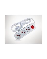 Almera 3lü 3mt Anahtarlı Topraklı Priz (9230203)