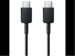 Samsung EP-DA705BBEGWW Type C ( C to C) Siyah Şarj Kablosu