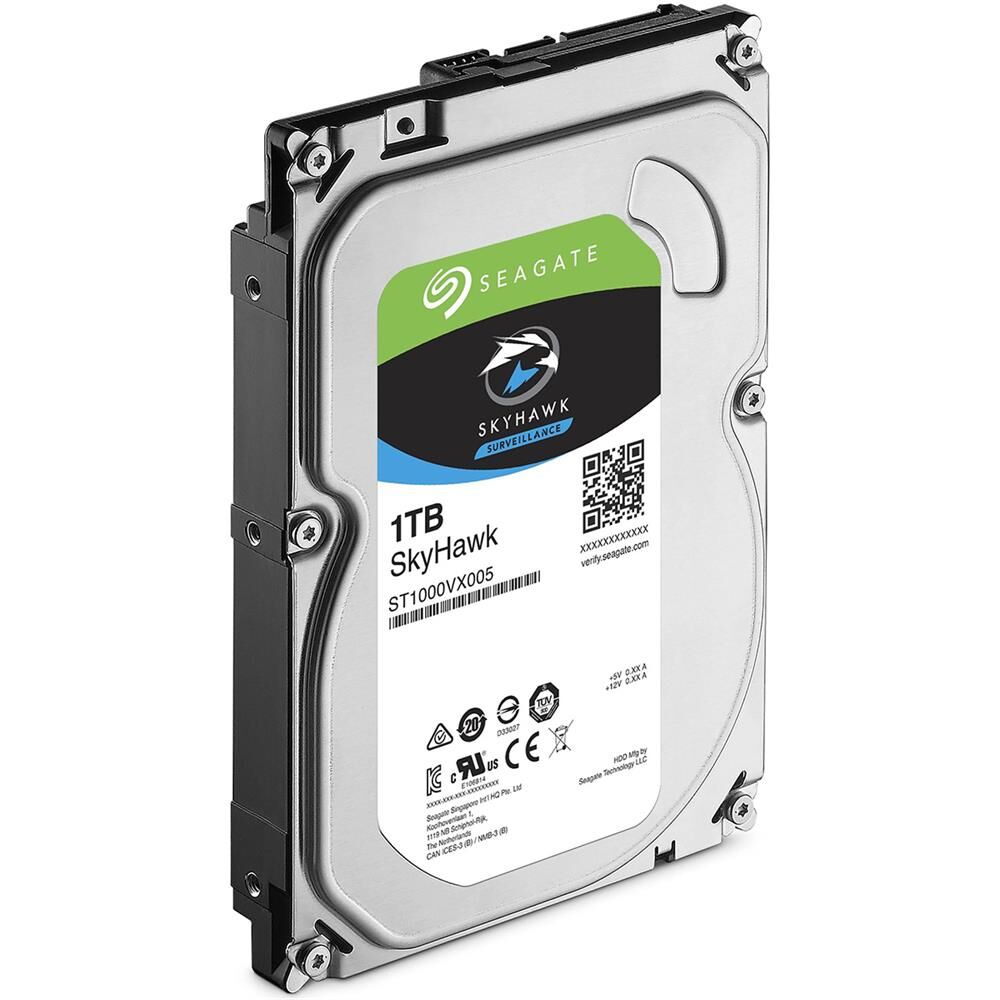 Seagate 1Tb Skyhawk 3,5'' 64Mb 5900Rpm St1000Vx005 Harddisk (Resmi Distribitör Ürünü)