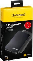 Intenso 1TB 2.5'' USB 3.0 Taşınabilir Disk Siyah (6023560) + Deri Taşıma Kılıfı