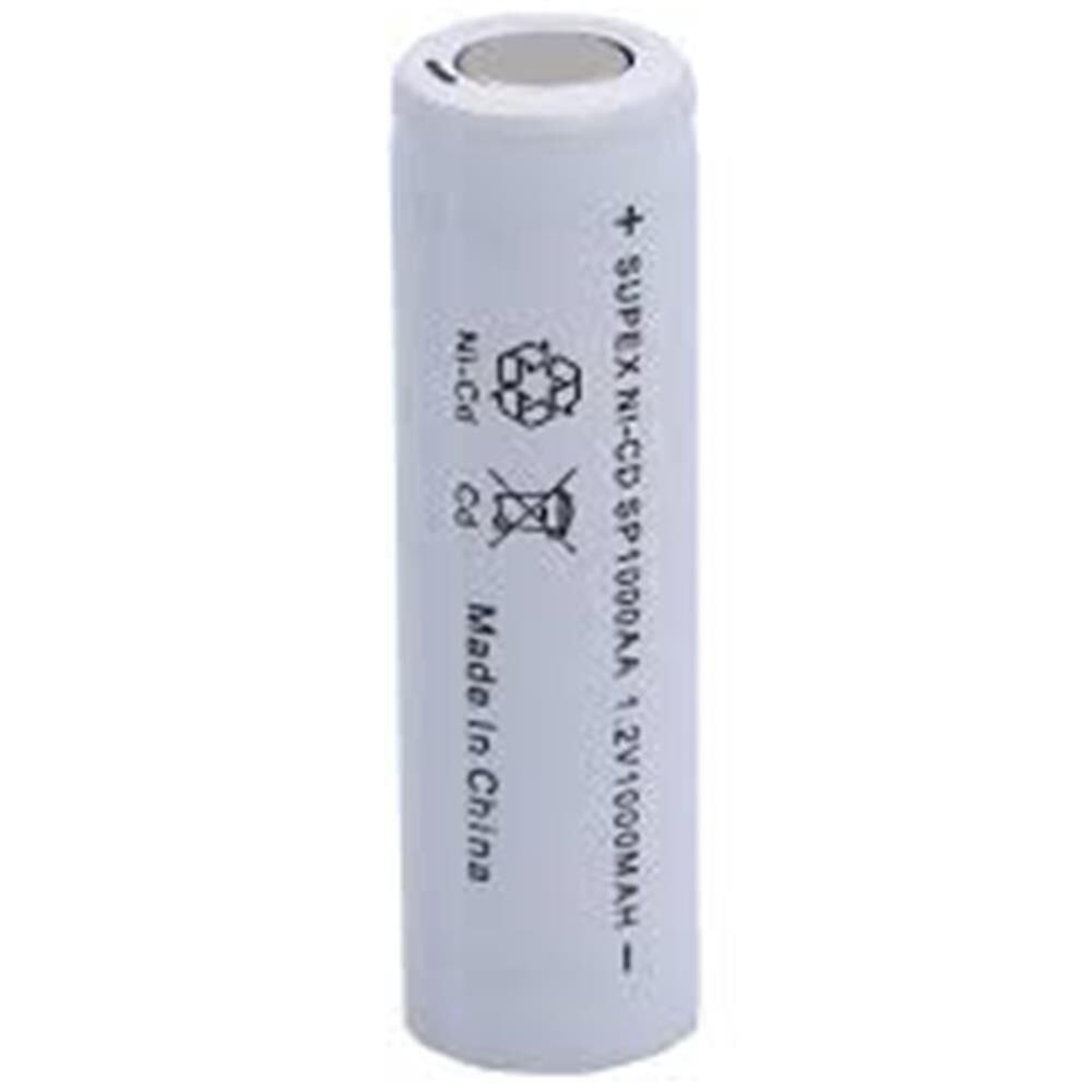 Supex Sp1000 1000 Mah 1.2V R6 NI-CD Düz Kafa Pil