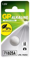 GP GPPX625A-2C1 Alkalin Tekli Blister LR9 Araç Kumanda Pili