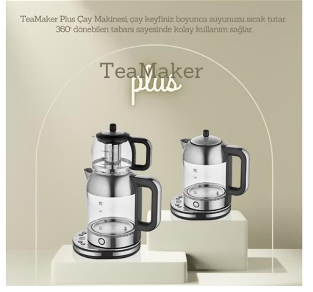 Arow Tr-4318 Tea Maker Plus Elektrikli Çaycı