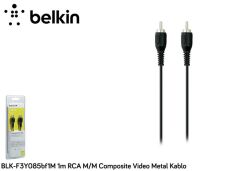 Belkin BLK-F3Y085BF1M 1m Rca m-m Composite Video Metal Kablo