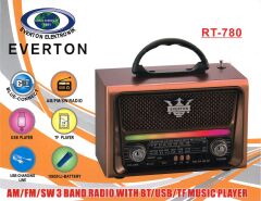 Everton RT-780  Bluetooth-USB-SD-FM Nostaljik Radyo