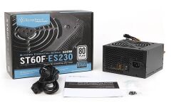 SilverStone Strider 80Plus Sertifikalı 600W (Tek 12V Kanal, 46A Akım) Güç Kaynağı