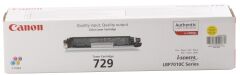 Canon CRG-729Y Yellow Sarı 1.000 Sayfa Toner LBP7010-7018